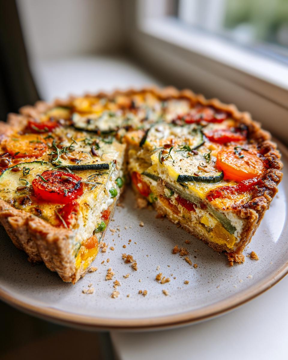 Herzhafte Gemüse-Quiche: 40 Min Genuss