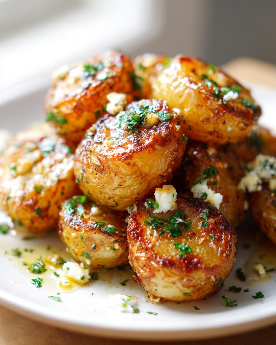 Geniale Geröstete Kartoffeln mit Feta, 35 Min