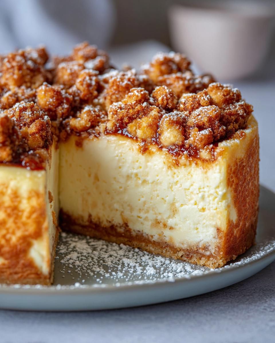 Käsekuchen mit knusprigen Streuseln: 50 Min