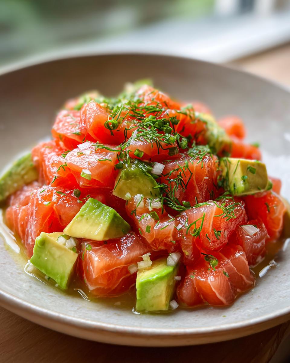 15 Min Lachstatar Avocado: Genial & Frisch