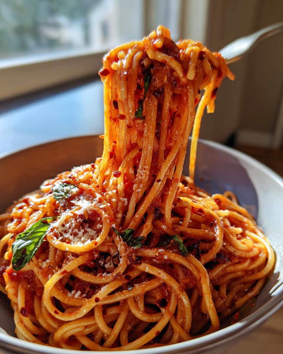 Blitzschnelle Tomaten-Knoblauch-Pasta in 20 Min