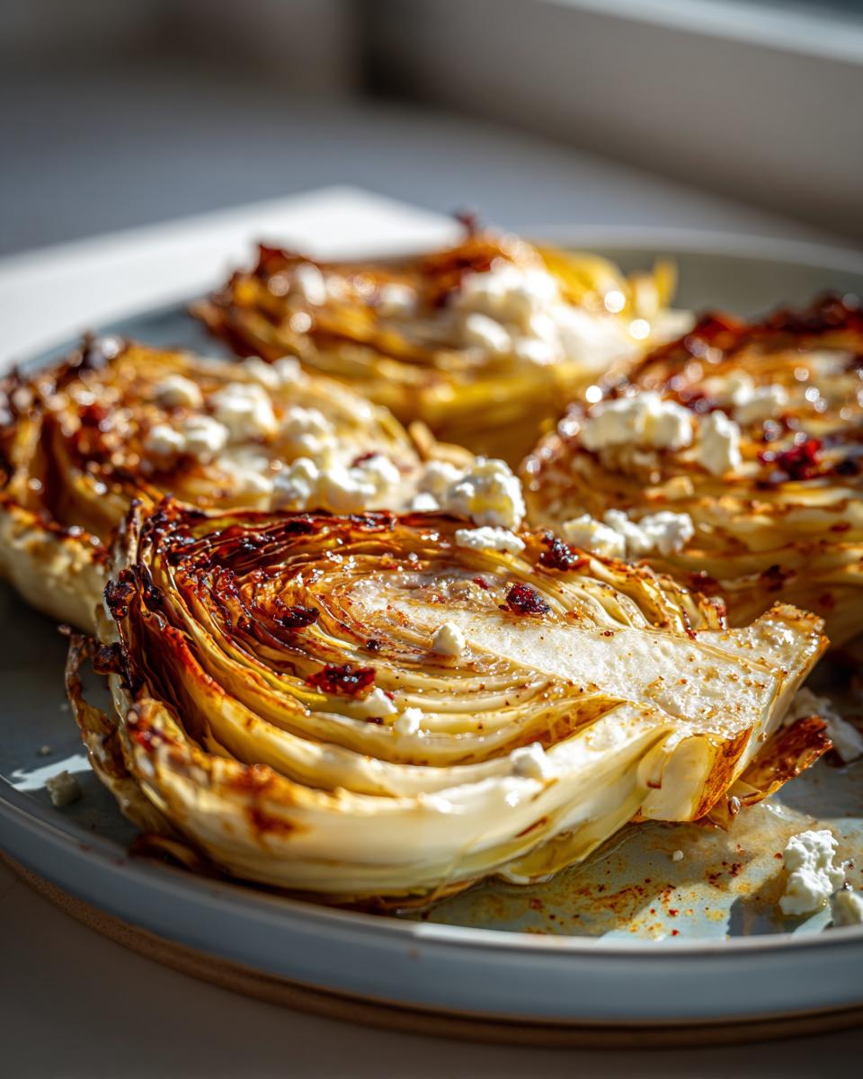 Ofen Feta: Köstliche 30 Min Weißkohl Steaks