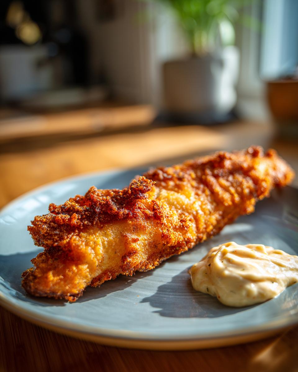 Blitzschnell: Backfisch mit Remoulade unter 1 Stunde