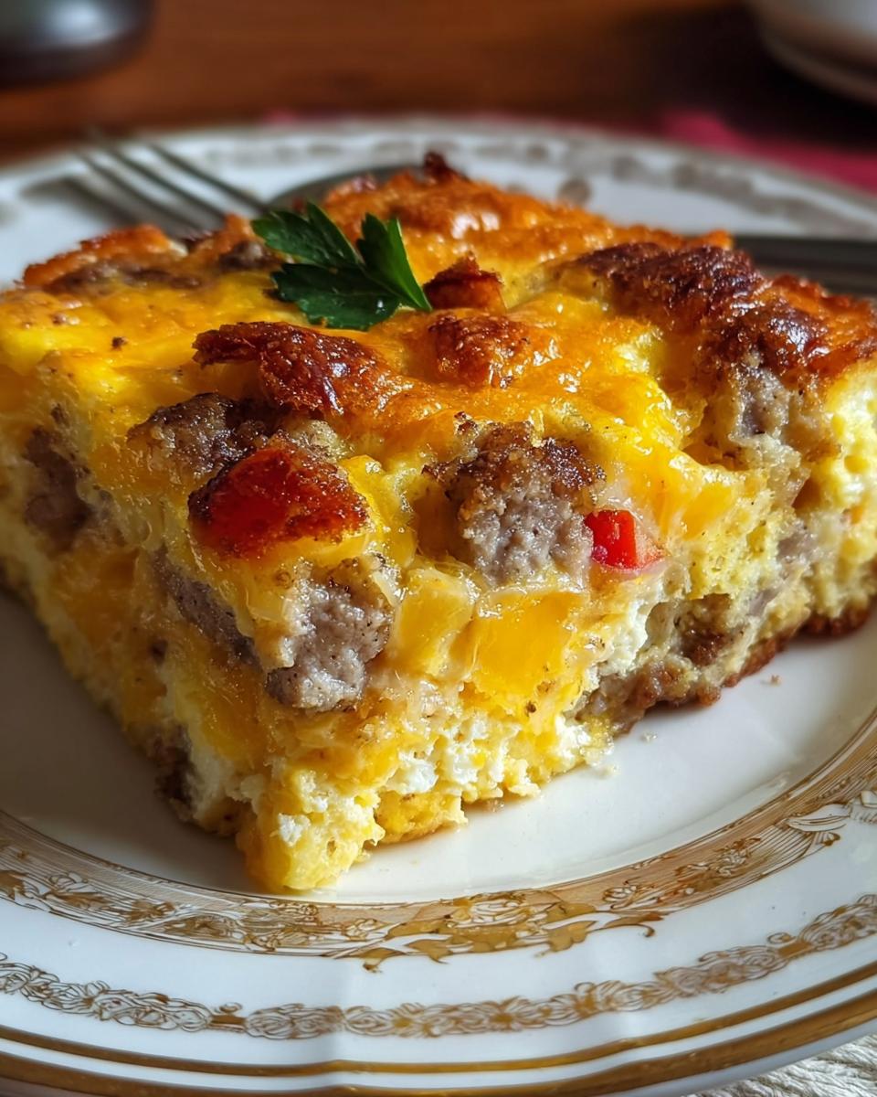 Perfekter Einfacher Frühstücksauflauf mit Ei 45 Min