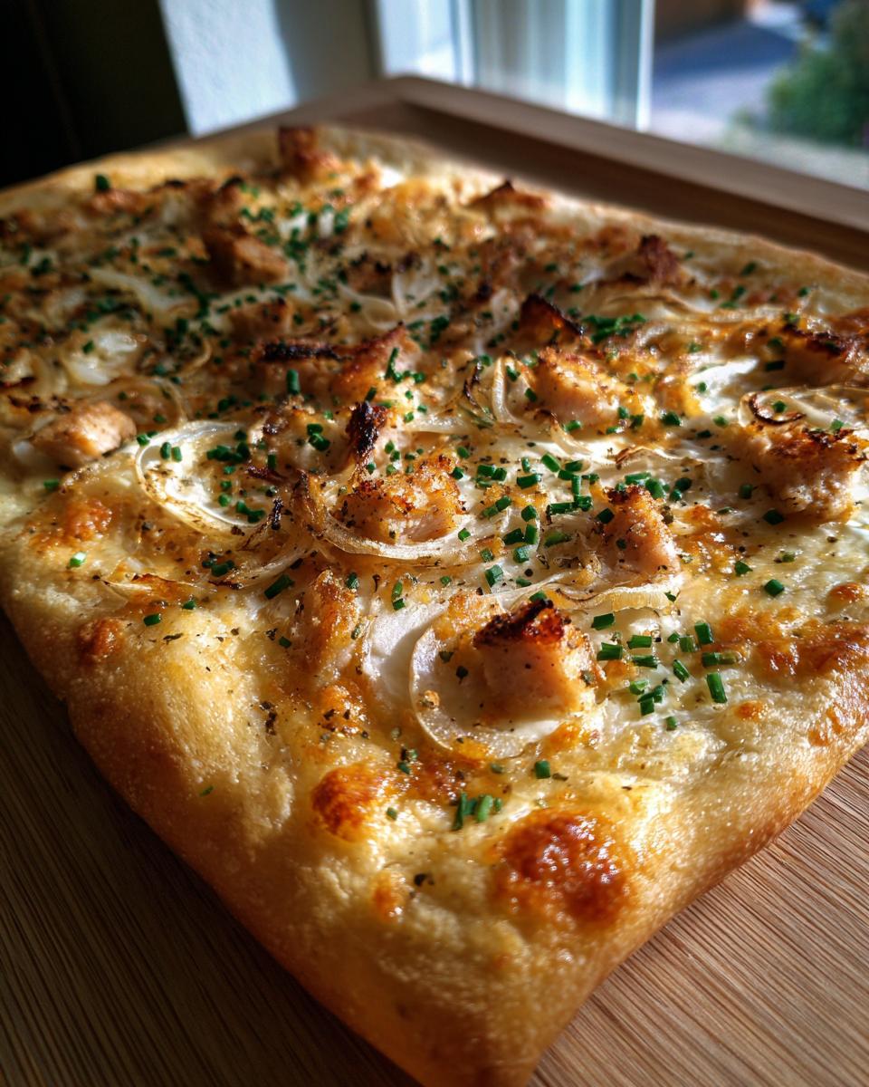 Klassischer Flammkuchen Elsässer Art in 12 Minuten