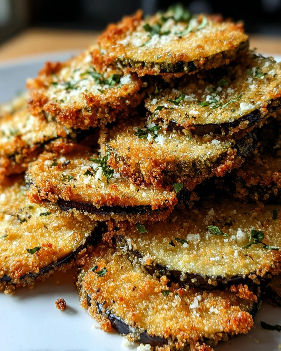 Schnelle knusprige italienische Aubergine (30 Min)