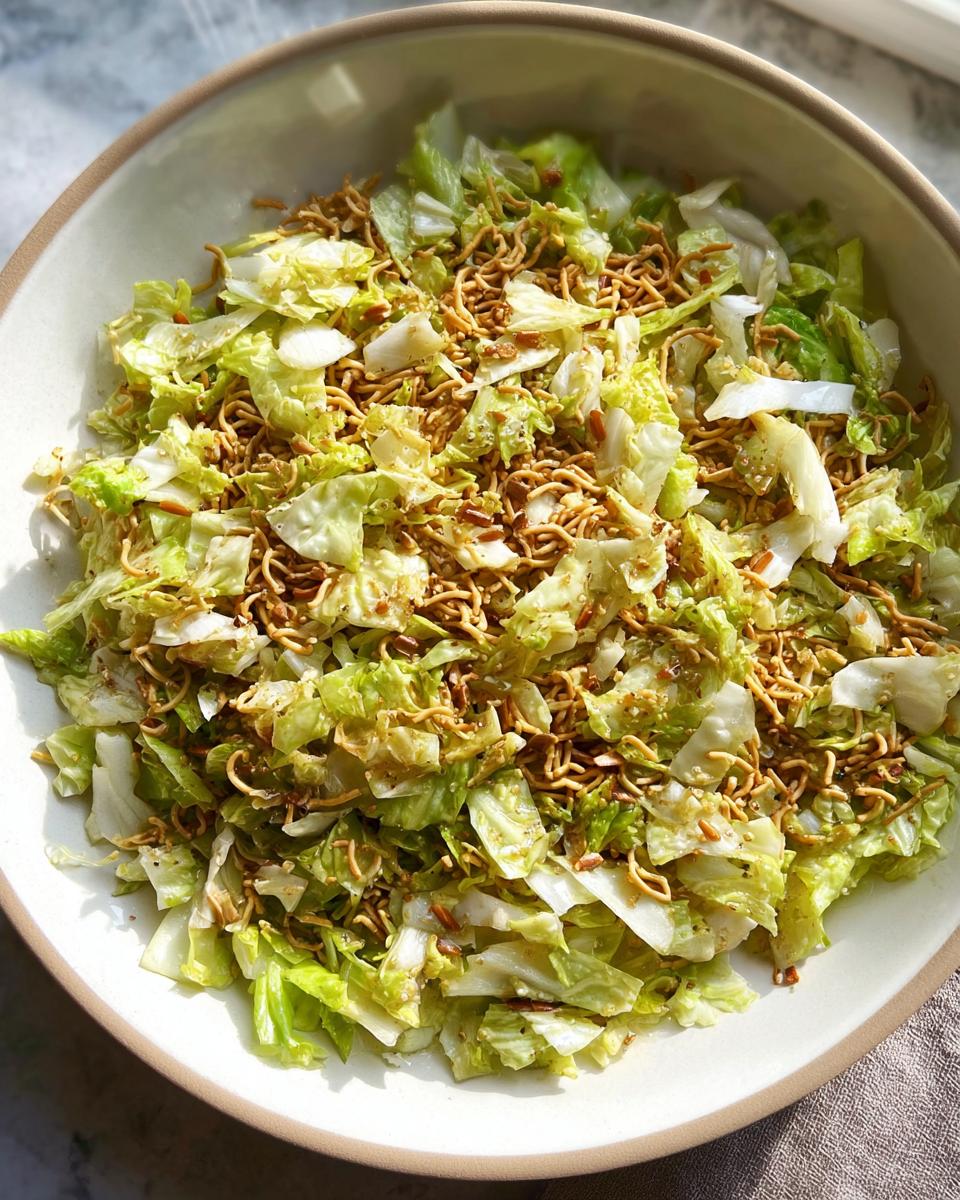 Knuspriger Yum Yum Salat in 10 Minuten fertig