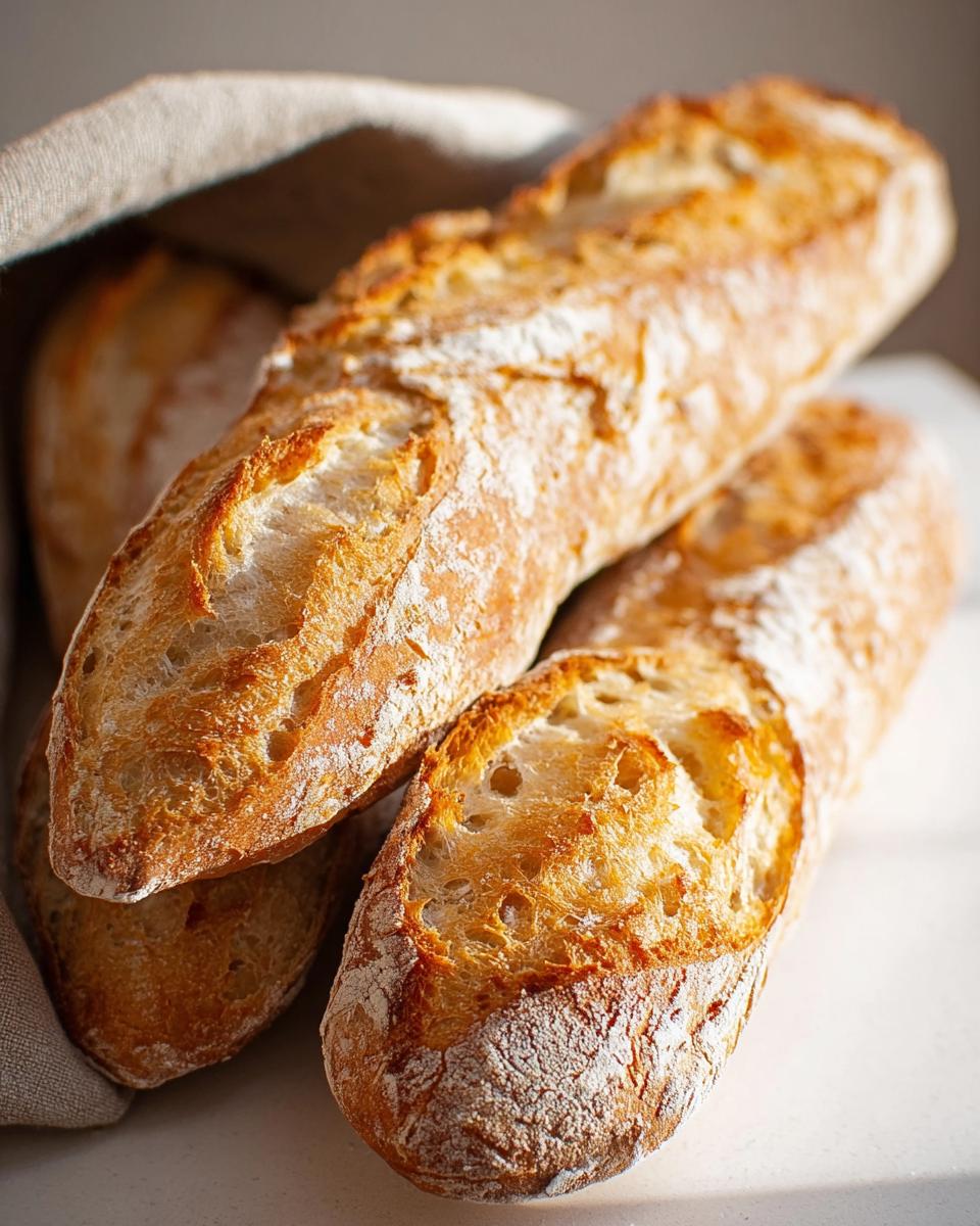 Perfektes Knuspriges Baguette Rezept: 30 Min
