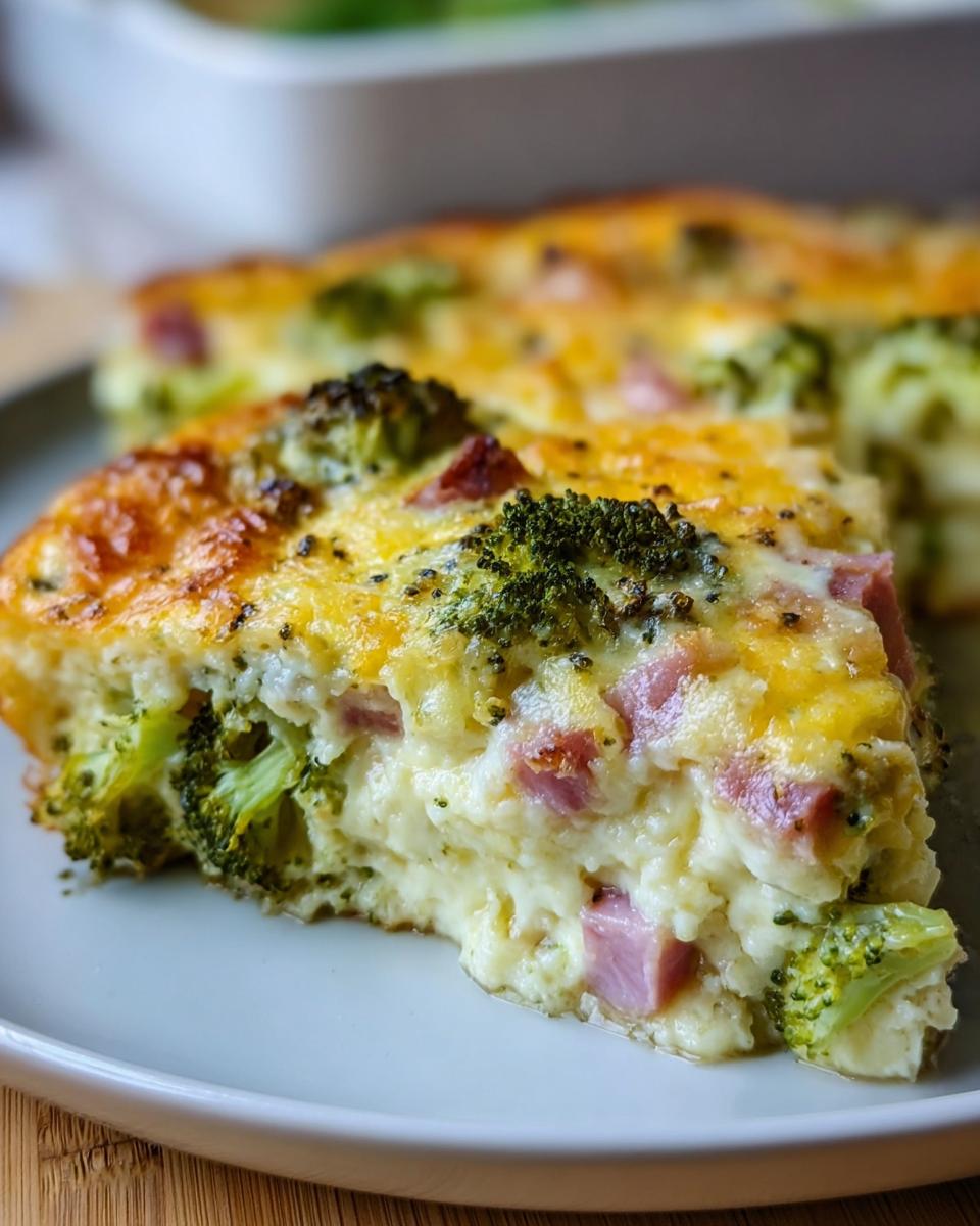 Schneller Low Carb Brokkoli-Auflauf in 40 Min