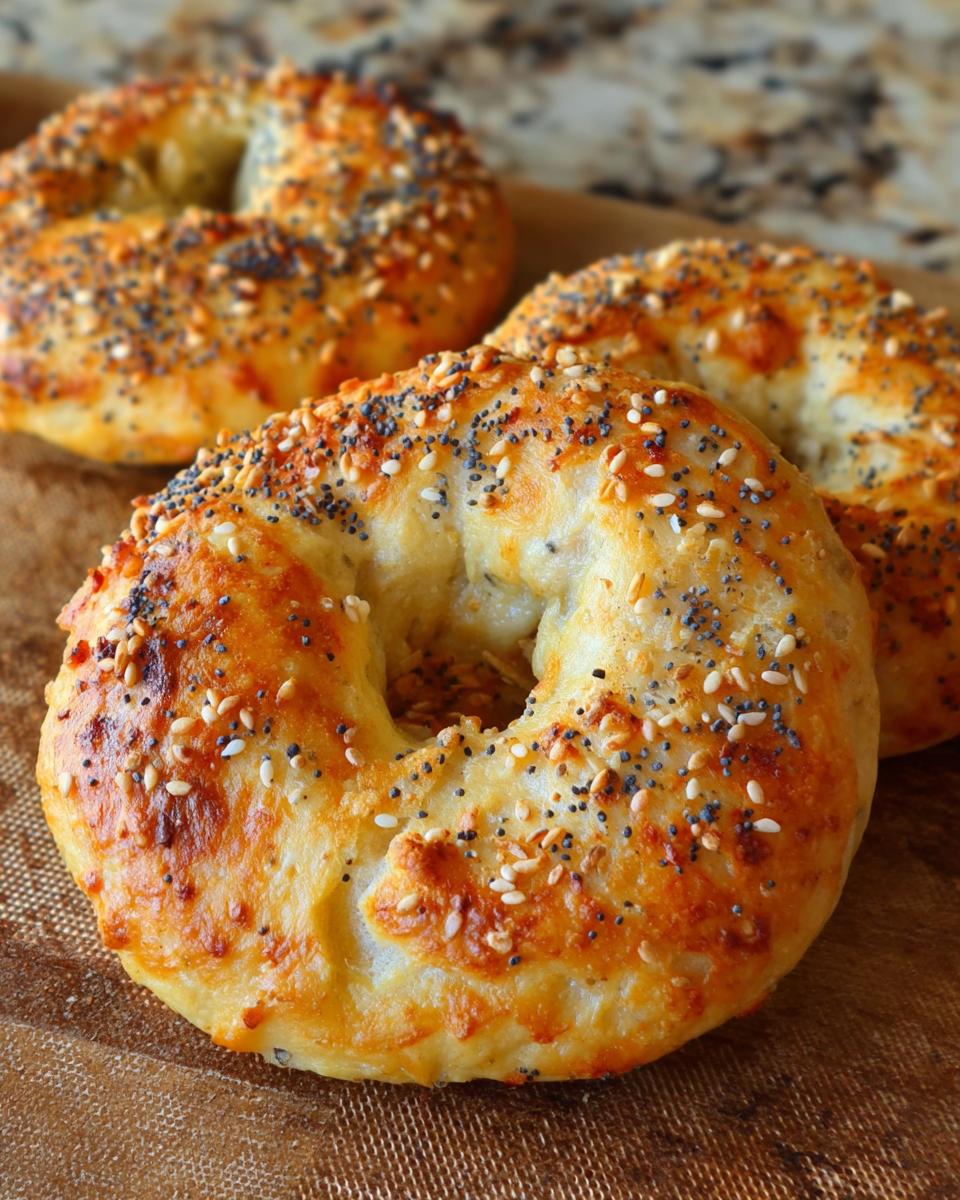 Blitzschnelle Protein Bagel in 20 Min.