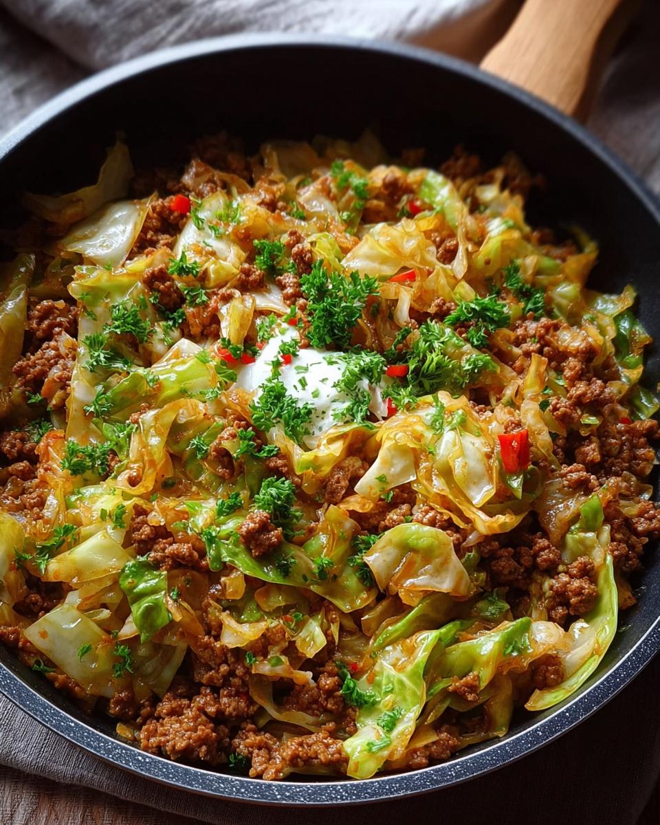 Schnelle Spitzkohl-Hackfleisch-Pfanne: 30 Min. Genuss