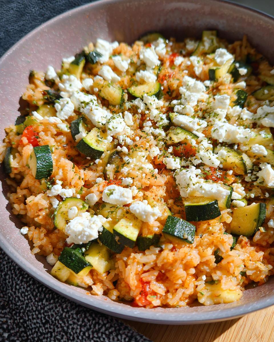 Schnelle Zucchinipfanne: 15 Min Genuss mit Feta