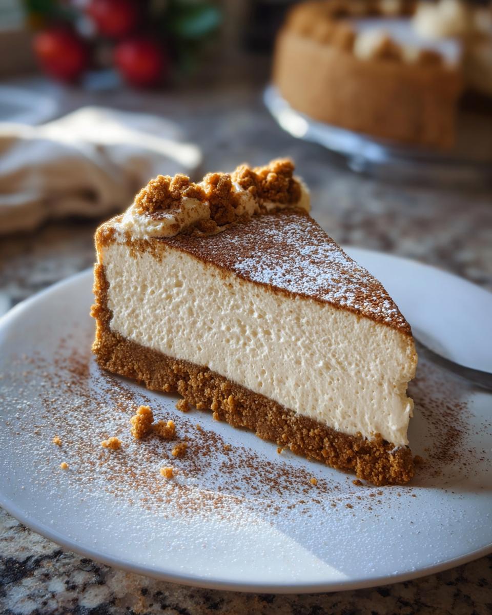 Spekulatius Kuchen ohne Backen: 3 Stunden Kühlzeit