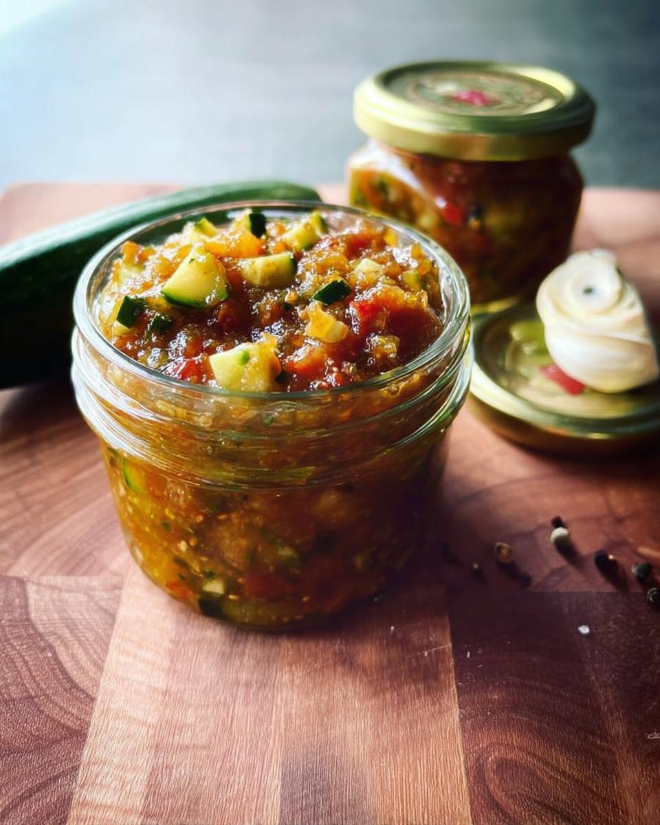 Herrliches Zucchini Chutney in 30 Min