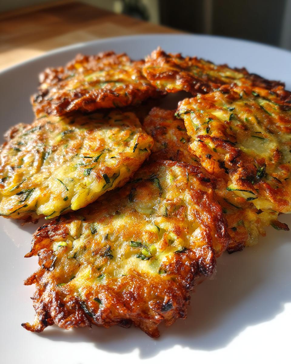 Schnelles Zucchini Puffer Rezept: 15 Min. köstlich
